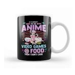 Humuts Cute Anime Gamer Girl Funny Kawaii Japanese Manga Kupa Bardak