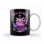 Humuts Cute As Hell Anime Kawaii Baphomet Pastel Goth Pun Kupa Bardak
