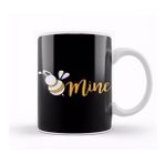 Humuts Cute Be Mine Bee Valentine's Day Adorable Pun Kupa