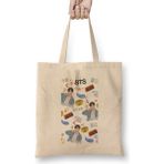 Humuts Cute Bts Jimin 01 Bez Çanta