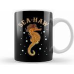 Humuts Cute & Funny Sea Haw Hilarious Seahorse Pun Seahaw Kupa
