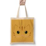Humuts Cute Ginger Cat Ginger Stripped Cat Bez Çanta