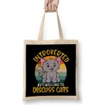 Humuts Cute Introverted But Willing To Discuss Cats Shy Bez Çanta