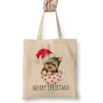 Humuts Cute Merry Christmas Yılbaşı Yeni Yıl Konseptli Bez Çanta
