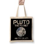 Humuts Cute Pluto The Planet Never Forget Distressed Bez Çanta