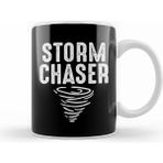Humuts Cute Storm Chaser Severe Weather Tornado Obsessed Beyaz Kupa