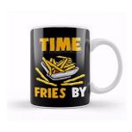 Humuts Cute Time Fries By Funny French Fry Food Pun Kupa Bardak