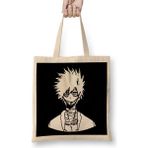 Humuts Dabi My Hero Academia Açık Bej Uzun Saplı Bez Çanta