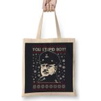 Humuts Dads Army Stupid Boy Christmas Knit Pattern Bez Çanta