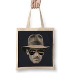 Humuts Dark Side Of Indiana Jones Açık Bej Uzun Saplı Bez Çanta
