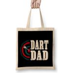 Humuts Dart Dad Darts Player Father Dartboard Target Bullseye Bez Çanta