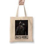 Humuts Days Gone Deacon 3 Açık Bej Uzun Saplı Bez Çanta