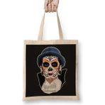 Humuts Dia De Los Muertos Day of the Dead Vampire Bez Kadın Günlük Çanta