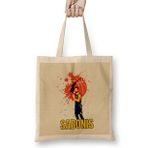 Humuts Domantas Sabonis Vintage Art -Legend Basketball Gift Vintage Retro Style Uzun Saplı Bez Çanta