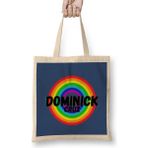 Humuts Dominick Cruz - Vintage Retro Rainbow Style Warriors Design Wrestlers-Gift Uzun Saplı Bez Çanta