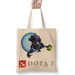 Humuts Dota 2 Faceless Void Açık Bej Uzun Saplı Bez Çanta