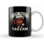 Humuts Dungeons And Dragons You Meet In A Tavern Beyaz Kupa