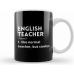 Humuts English Teacher Defined 01 Beyaz Kupa