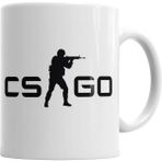Humuts Enjoy Csgo Counter Beyaz Kupa