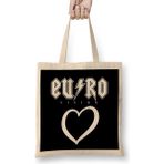 Humuts Eurovision Acdc Açık Bej Uzun Saplı Bez Çanta