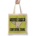 Humuts Every Man Is The Architect Of His Own Fortune 02 Uzun Saplı Bez Çanta