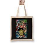 Humuts Evil Dead SpongeBob Süngerbob Bez Kadın Günlük Çanta