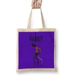 Humuts Fantastic Mr Fox Rabbıt Bez Uzun Saplı Açık Bej Rengi Çanta