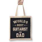 Humuts Fathers Day World's Best Hiker And Dad Bez Uzun Saplı Açık Bej Rengi Çanta