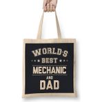 Humuts Fathers Day World's Best Shooter And Dad Bez Uzun Saplı Açık Bej Rengi Çanta