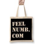 Humuts Feel Numb Dot Com Pink Floyd Amplifiers Bez Uzun Saplı Açık Bej Rengi Çanta