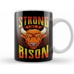 Humuts Fierce Strong Like A Bison Wild Animal Strength Kupa Bardak