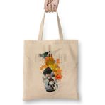 Humuts Final Fantasy 01 Açık Bej Uzun Saplı Bez Çanta