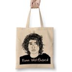 Humuts Finn Wolfhard 01 Açık Bej Uzun Saplı Bez Çanta