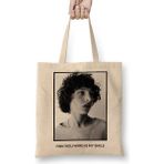 Humuts Finn Wolfhard 03 Açık Bej Uzun Saplı Bez Çanta