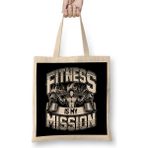 Humuts Fitness is My Mission Gym Cardio Weightlifting Bez Çanta