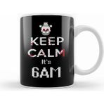 Humuts Fnaf Game Freddy Keep Calm It's 6AM 01 Kupa