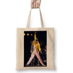 Humuts Freddie Mercury 05 Açık Bej Uzun Saplı Bez Çanta