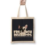 Humuts French Bulldog Brindle Pied Dg Big Head Bez Kadın Günlük Çanta