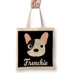 Humuts Frenchie French Bulldog Bez Kadın Günlük Çanta