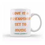 Humuts Friendship Quotes Day Ideas Love Gift Joseph Campbell Kupa Bardak