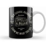 Humuts Fun Cool Vintage Boombox Old School Reunion Kupa Bardak