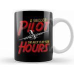 Humuts Funny A Skilled Pilot Can Keep It Up For Hours Pun Kupa Bardak