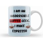 Humuts Funny Coffee Drinks Art Lover Gift Quote Beyaz Kupa