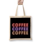 Humuts Funny Coffee Drinks Art Lover Gift Quote Bez Çanta