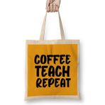 Humuts Funny Coffee Drinks Art Lover Gift Quote - Vintage Retro Bez Kadın Günlük Çanta