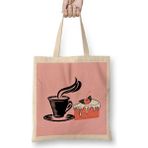 Humuts Funny Coffee Drinks Art Lover Qift Quote Vintage Retro Rainbow Style Bez Kadın Günlük Çanta