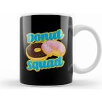Humuts Funny Donut Squad Hilarious Donut Obsessed Pun Beyaz Kupa