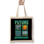 Humuts Funny Future Meteorologist Tornado Storm Weather Bez Çanta