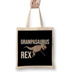 Humuts Funny Grandpasaurus Rex T-Rex Grandpa Dinosaur Bez Çanta