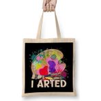 Humuts Funny I Arted Artist Joke Artistic Painting Pun Bez Çanta